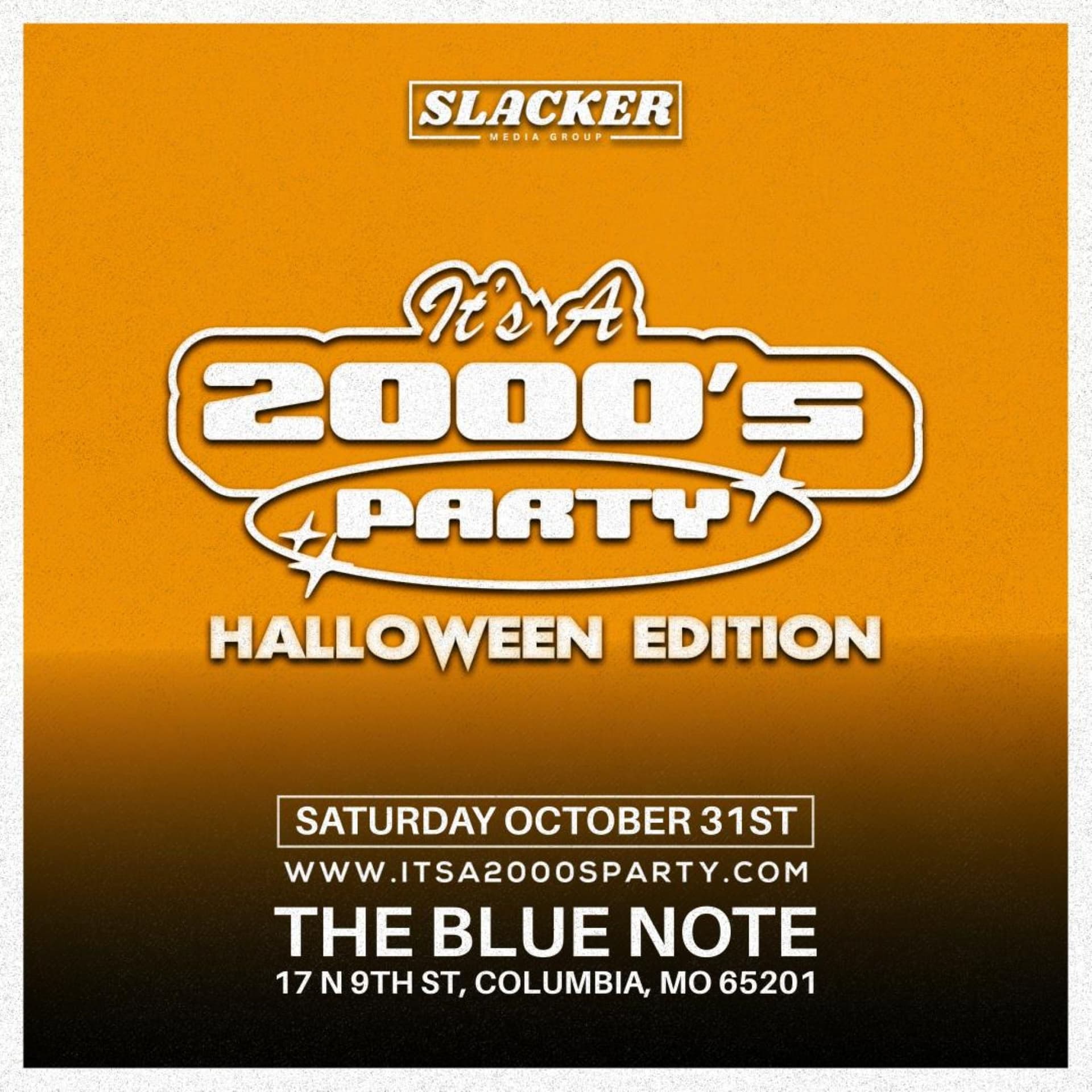 It's a 2000s (Halloween) Party (Ages 18+)
