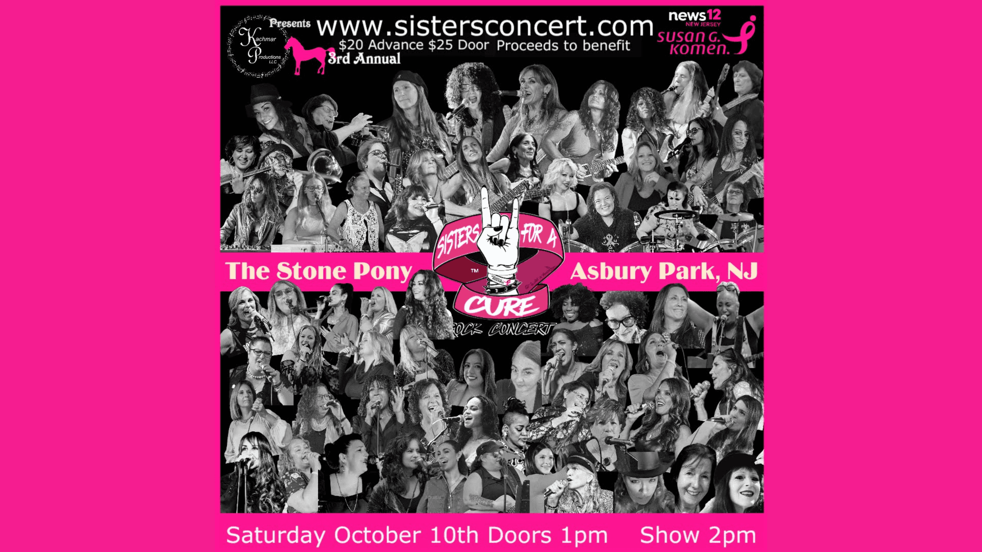 Sisters For A Cure Rock Concert