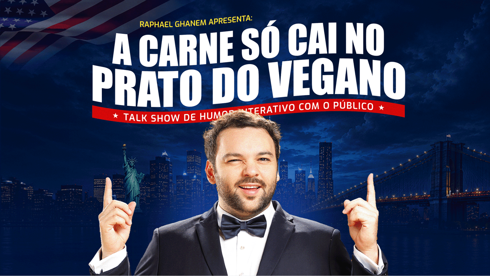 RAPHAEL GHANEM - A CARNE SÓ CAI NO PRATO DO VEGANO