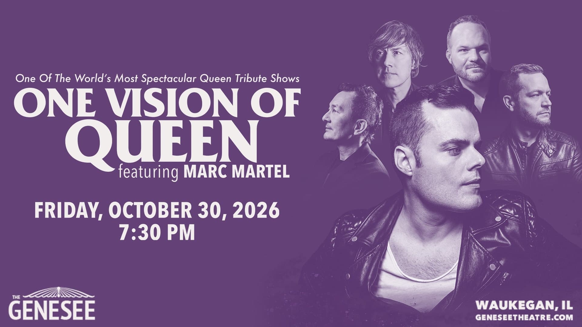 Marc Martel: One Vision Of Queen