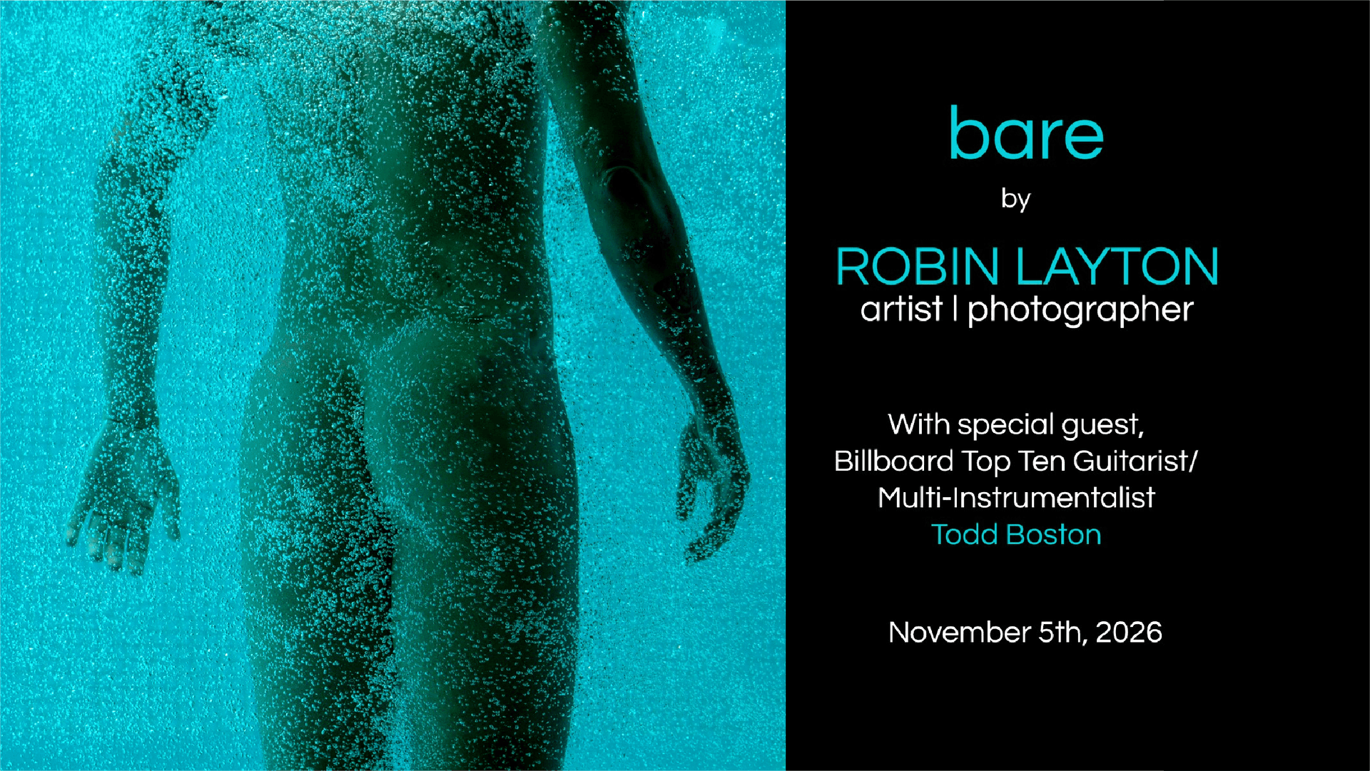 "bare"- an artist celebration of the male body