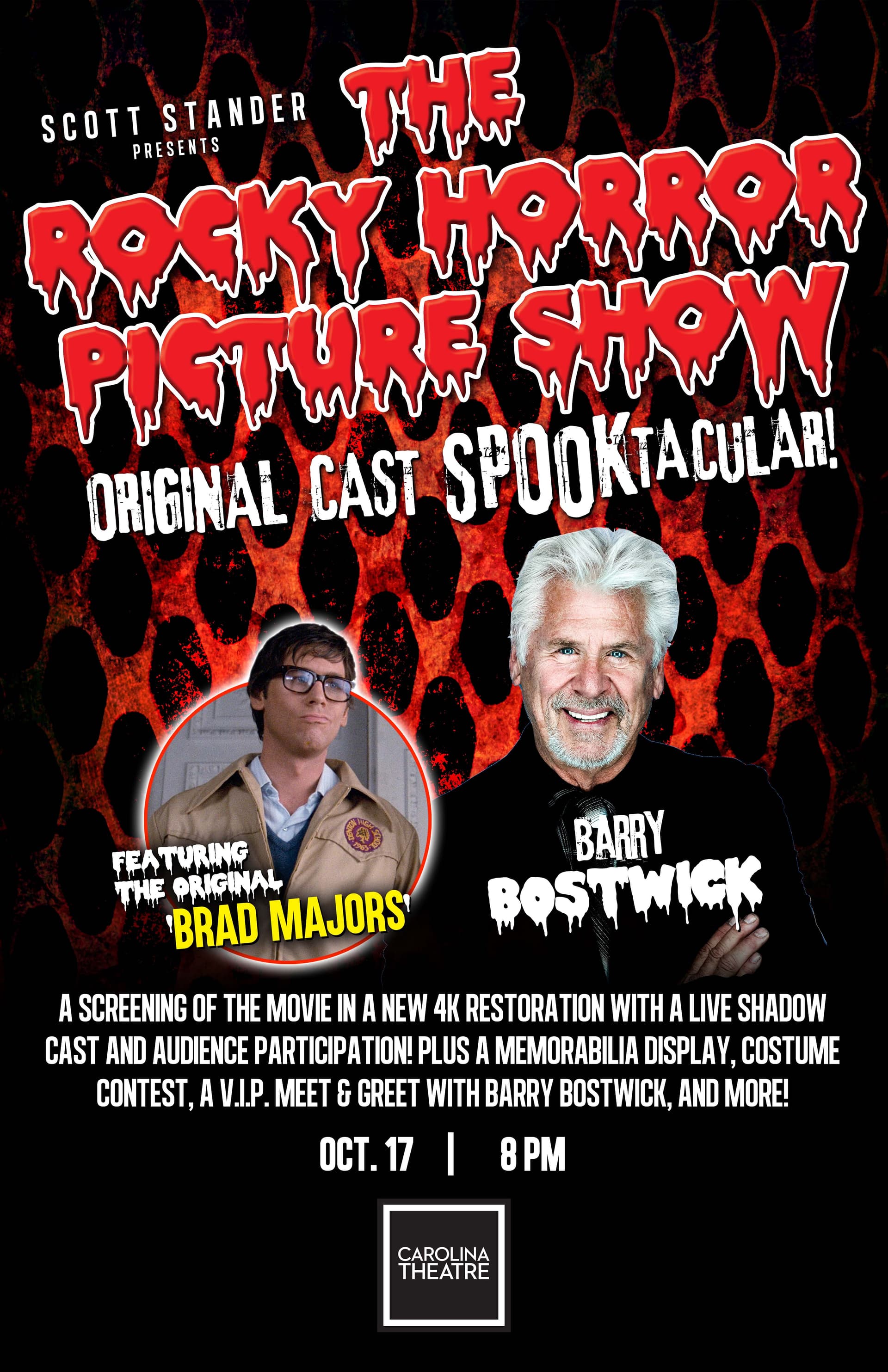 Rocky Horror Picture Show Spooktacular Tour With Barry Bostwick