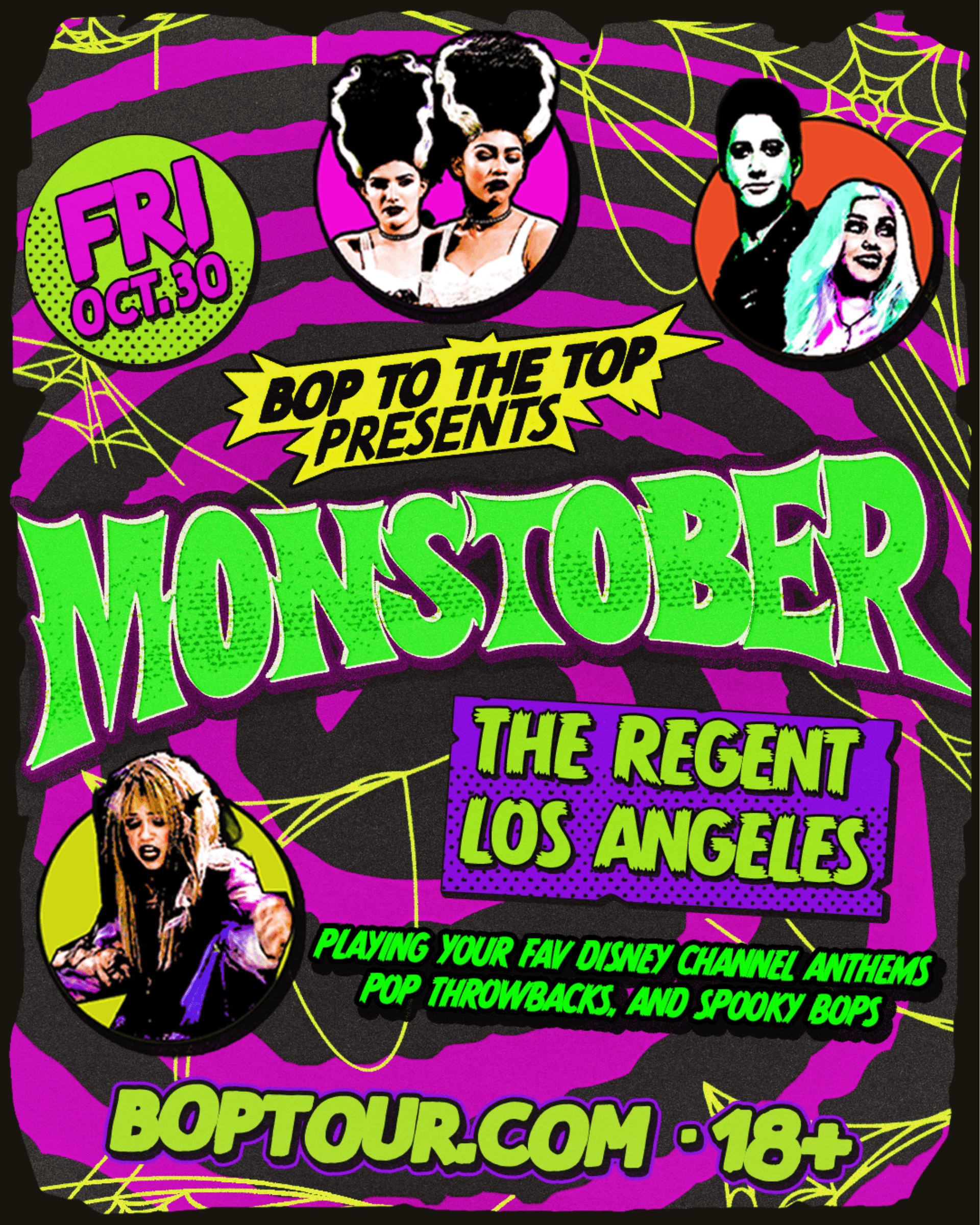 Bop to the Top Presents MONSTOBER (18+)