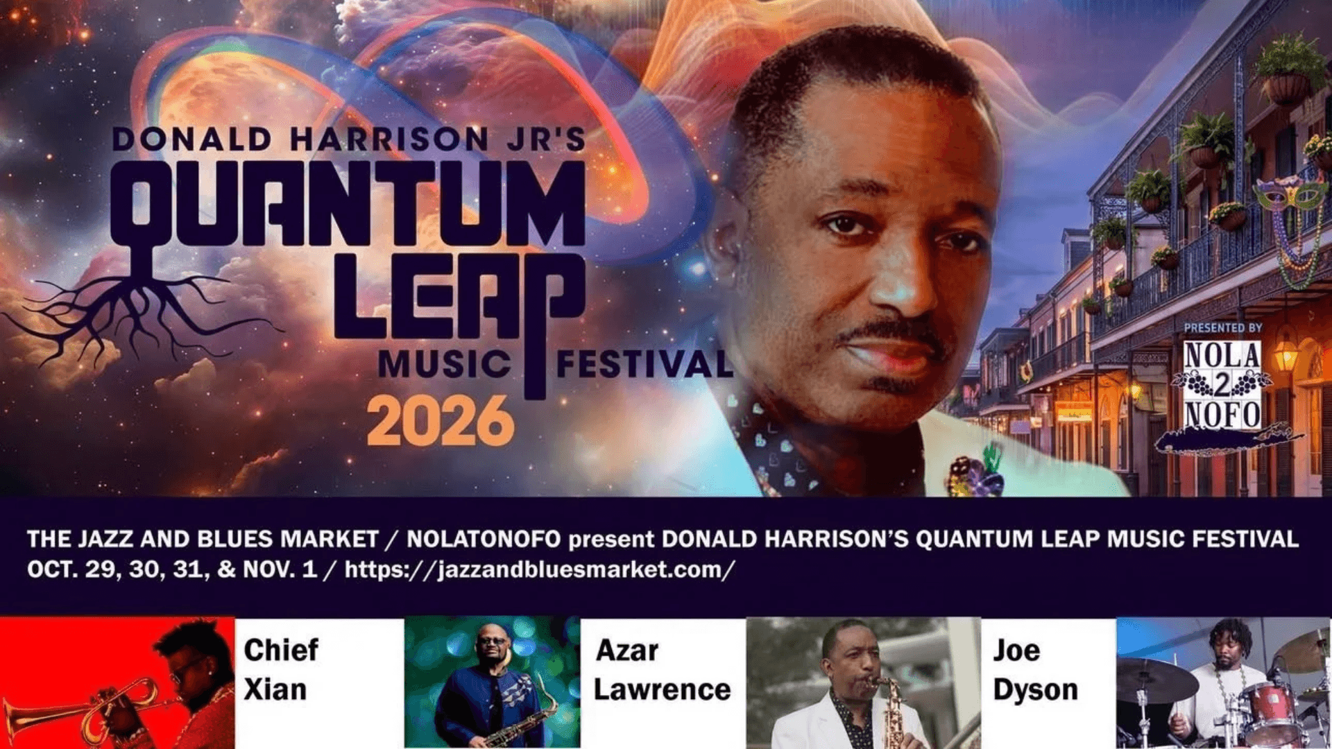 DONALD HARRISON'S QUANTUM LEAP MUSIC FEST MILES & TRANE TRIBUTE