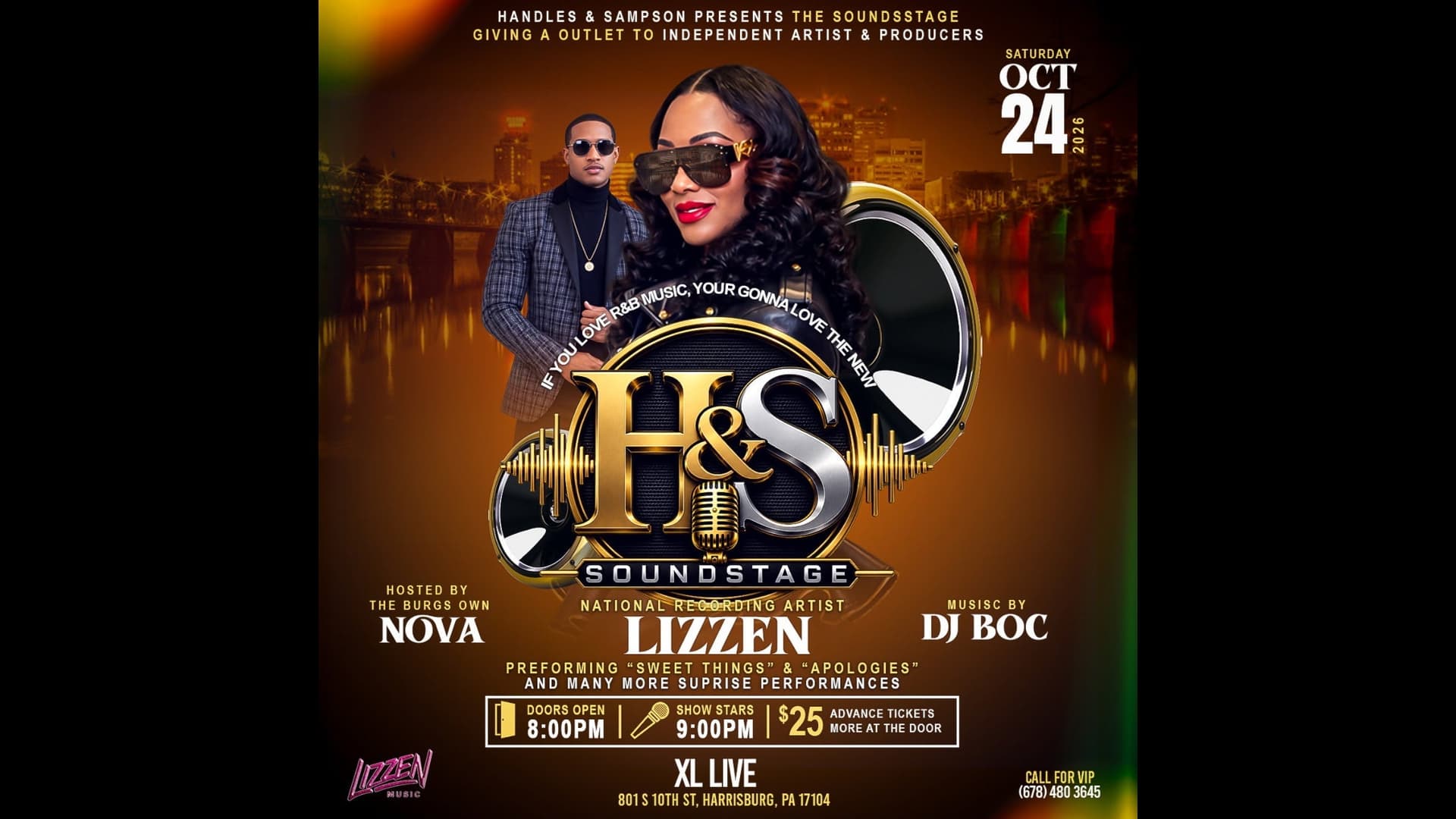 Handles & Sampson Present: Lizzen Handles & Sampson Present: Lizzen