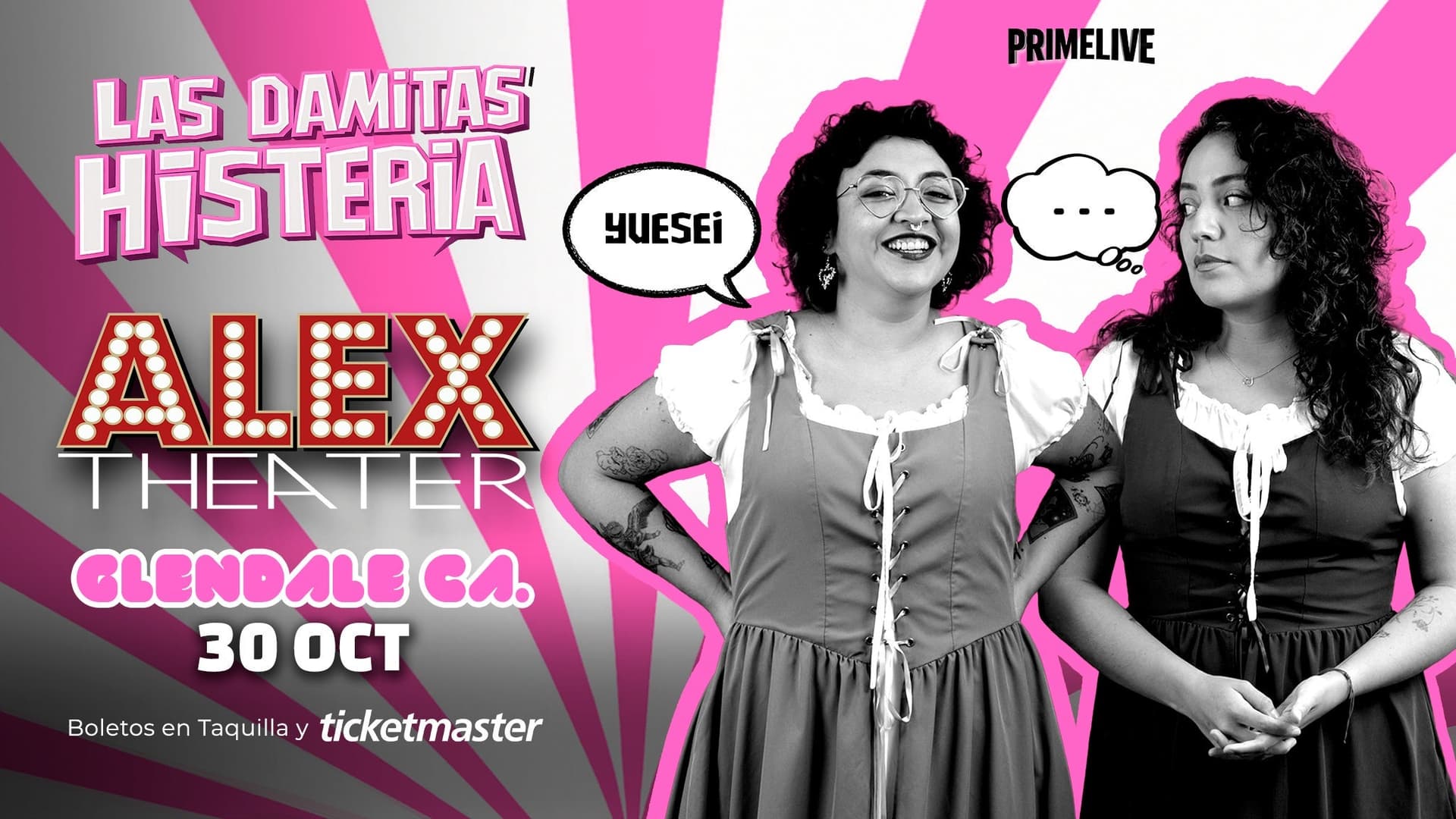 Las Damitas Histeria - USA Tour 2026 Las Damitas Histeria - USA Tour 2026