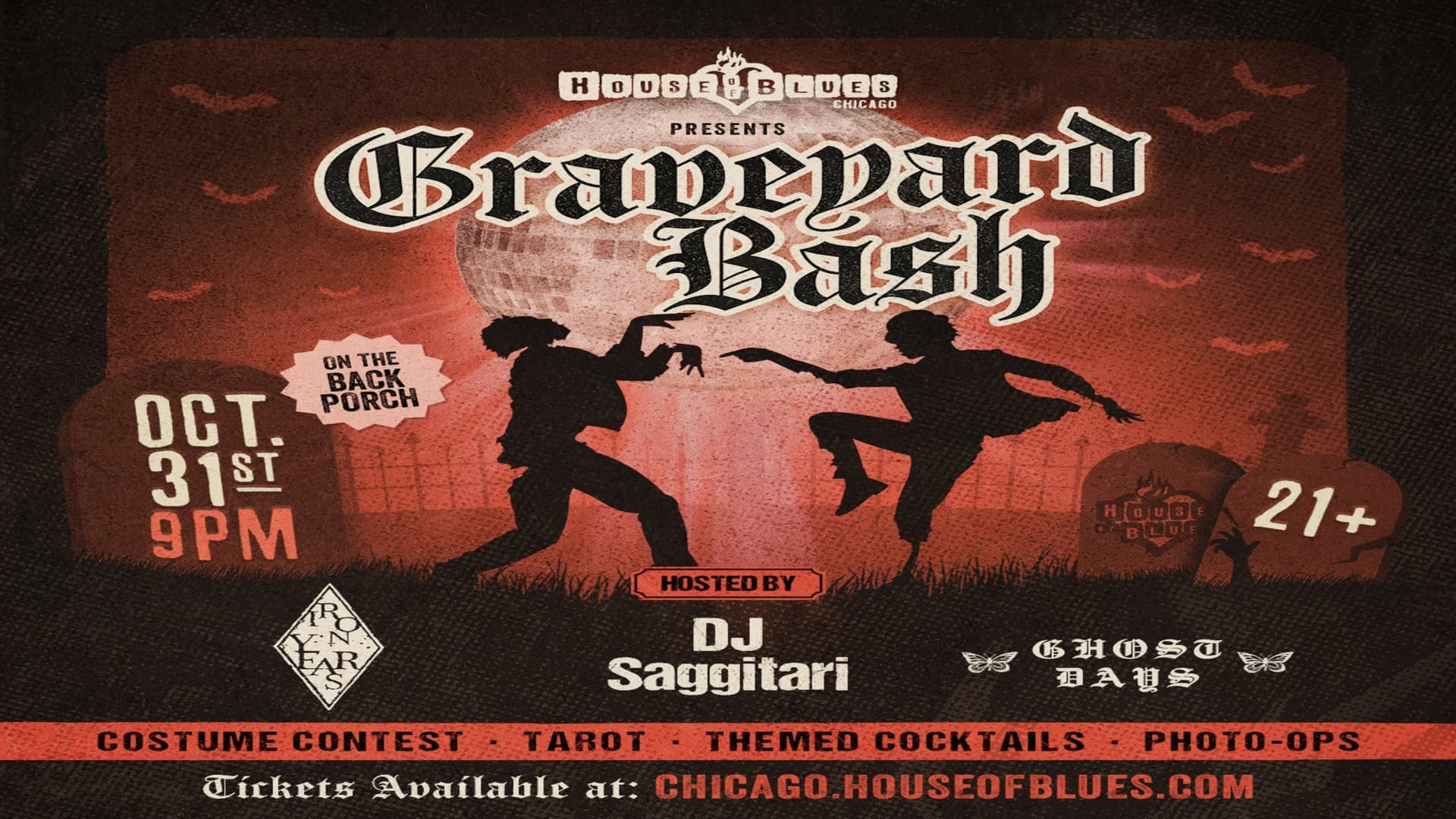 Graveyard Bash Hosted By: DJ Saggitari Graveyard Bash Hosted By: DJ Saggitari