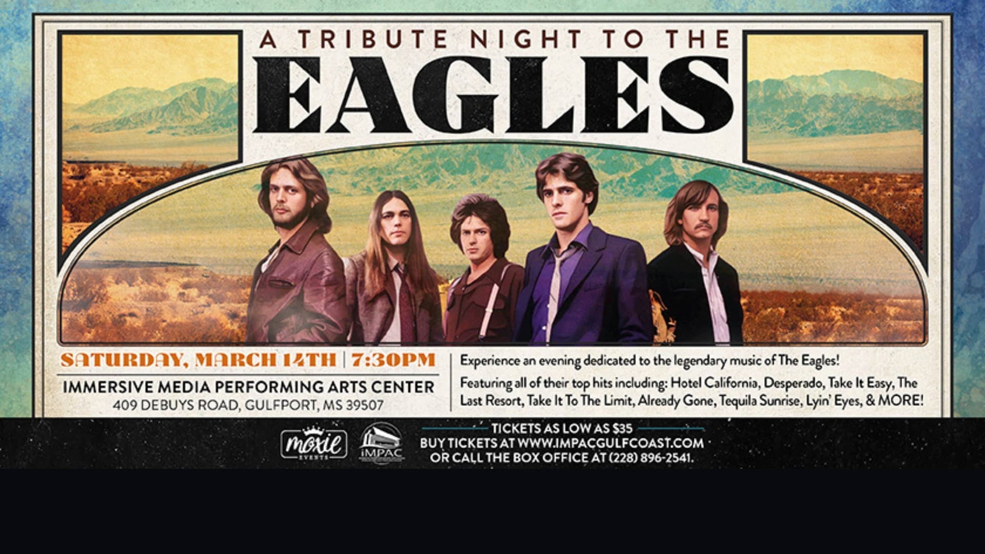 A Tribute Night to the Eagles A Tribute Night to the Eagles
