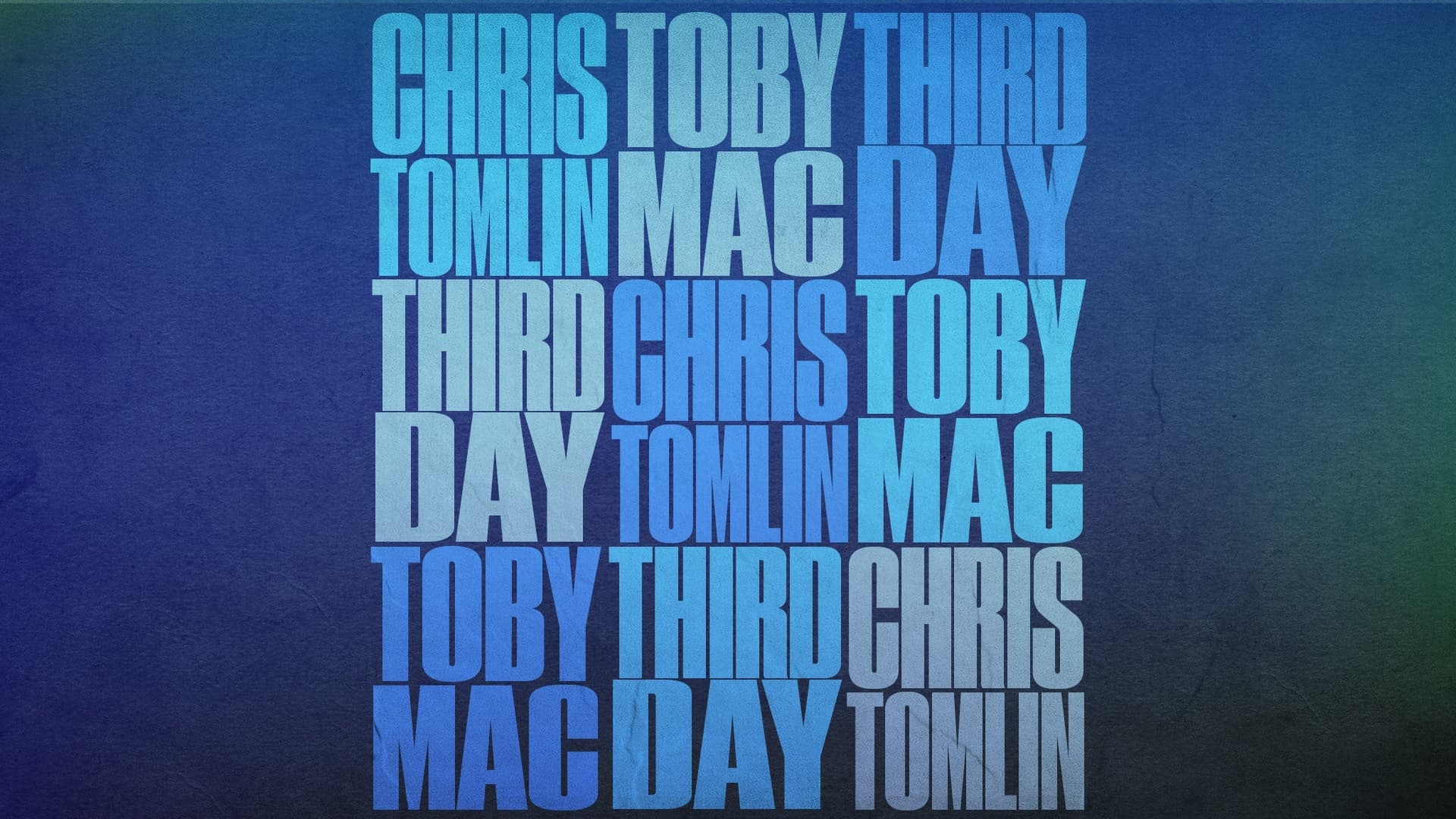 CHRIS TOMLIN, TOBYMAC, THIRD DAY CHRIS TOMLIN, TOBYMAC, THIRD DAY