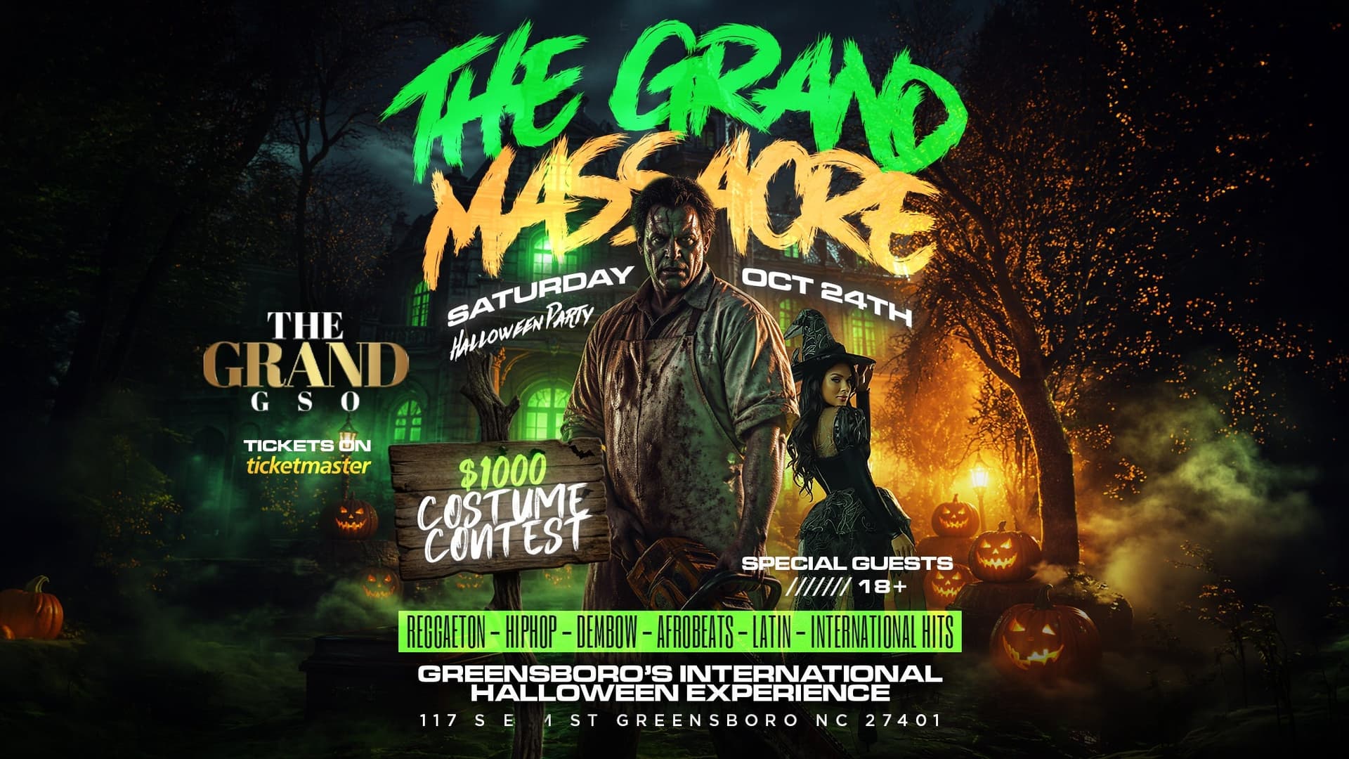 The Grand Massacre International Halloween Party The Grand Massacre International Halloween Party