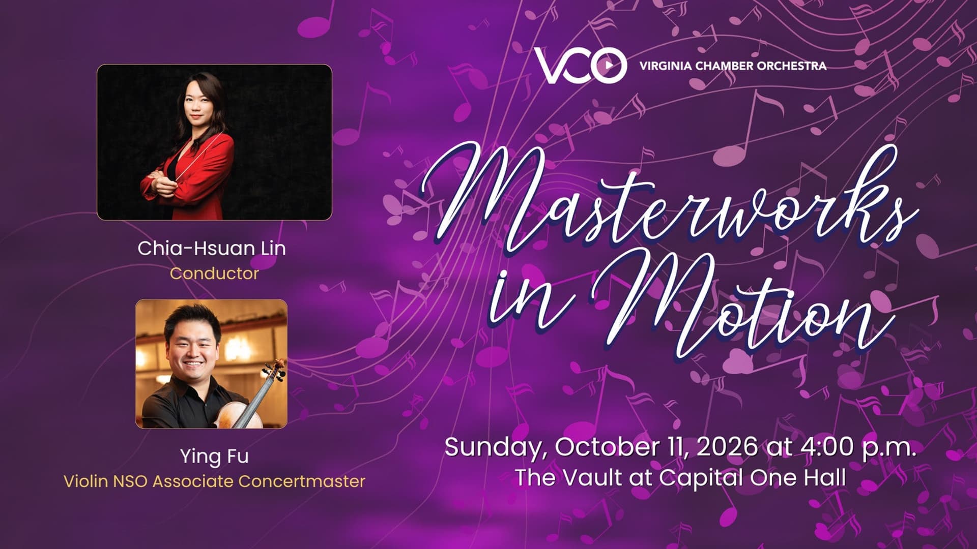 The VCO Presents: Masterworks in Motion The VCO Presents: Masterworks in Motion