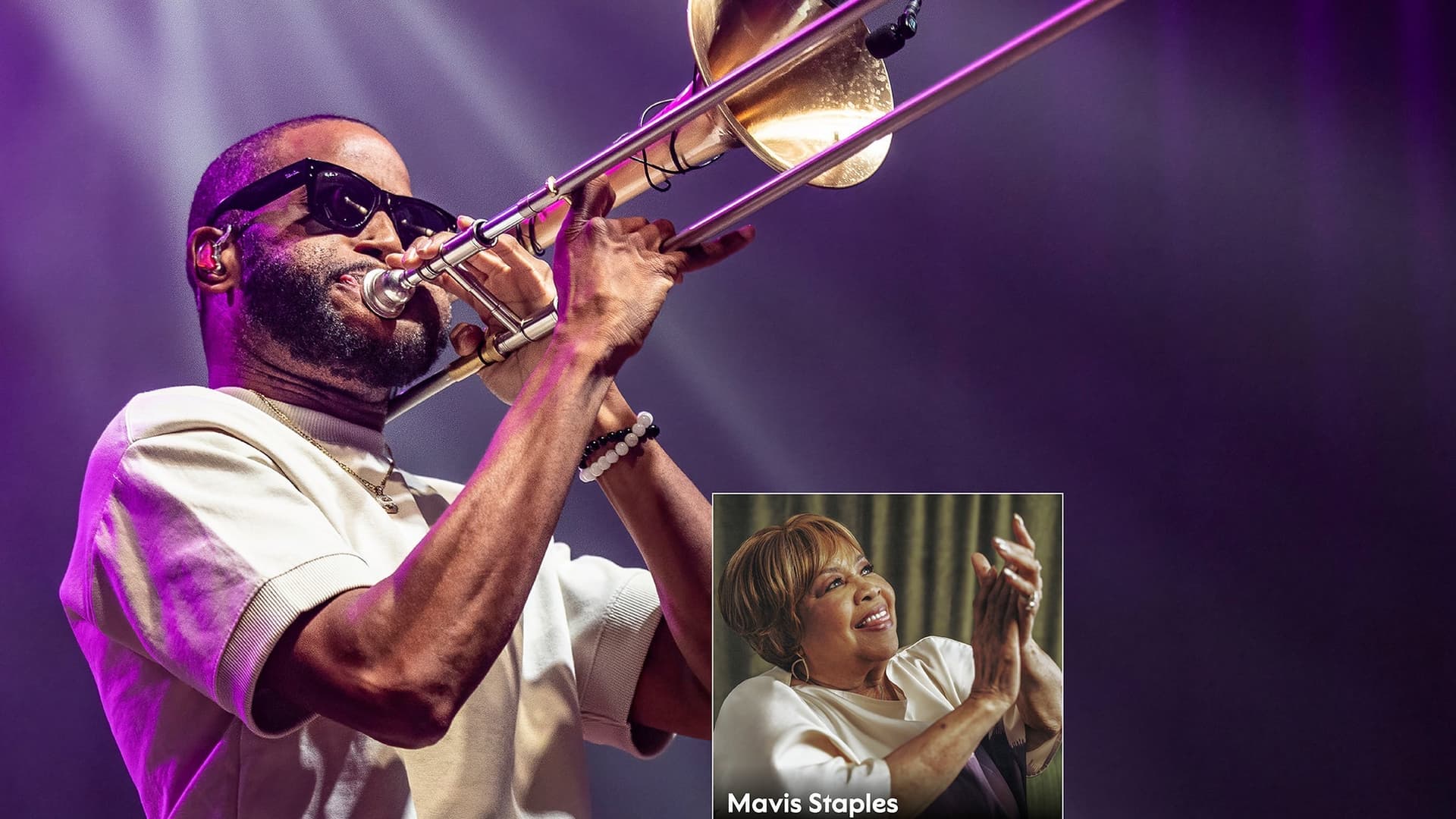 Trombone Shorty & Orleans Avenue with Mavis Staples Trombone Shorty & Orleans Avenue with Mavis Staples