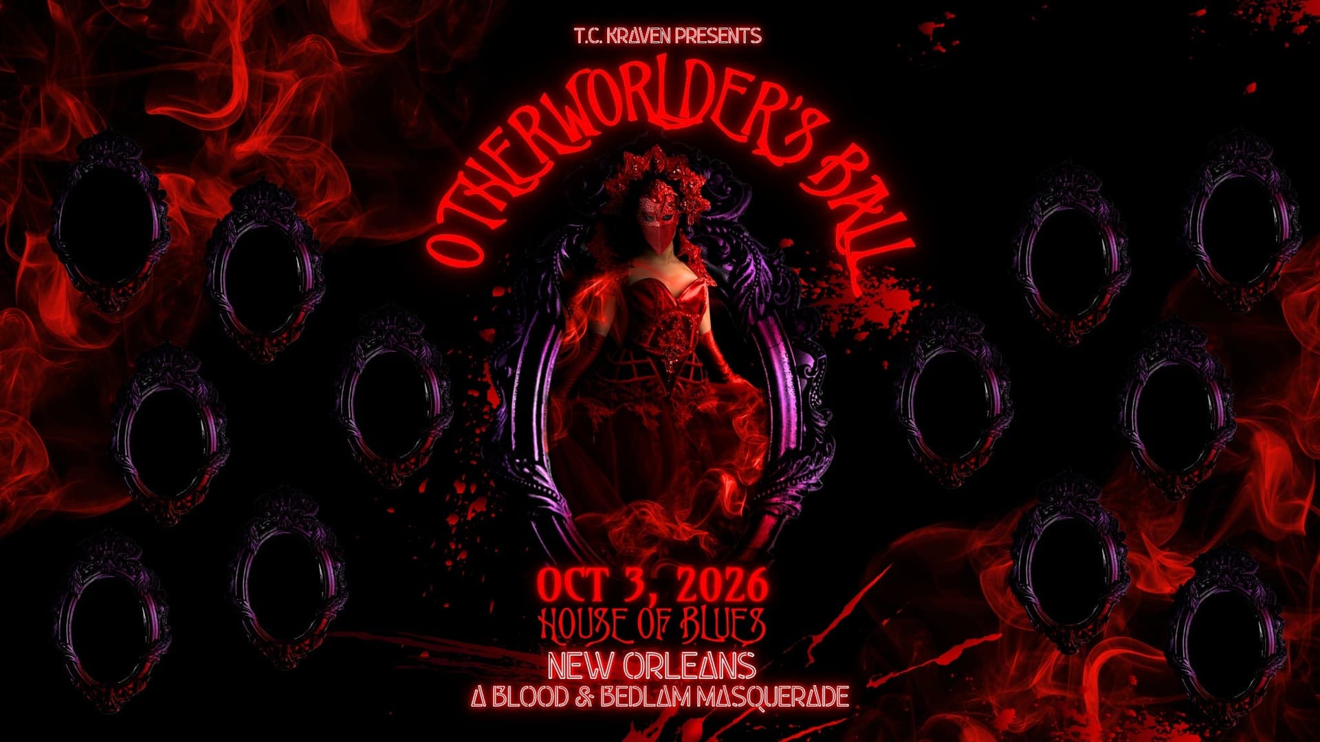 Krewe du Kraven Presents Otherworlder's Ball Krewe du Kraven Presents Otherworlder's Ball