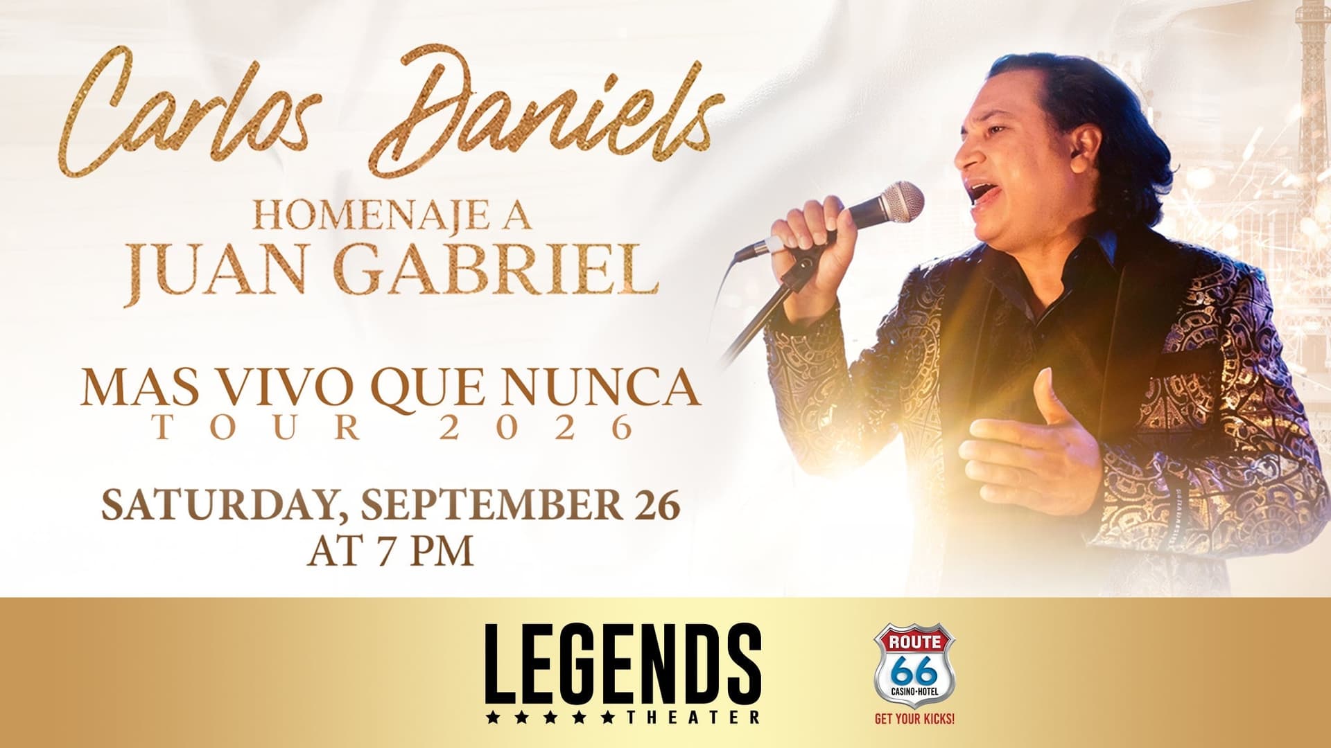 Carlos Daniels: A Tribute to Juan Gabriel Carlos Daniels: A Tribute to Juan Gabriel