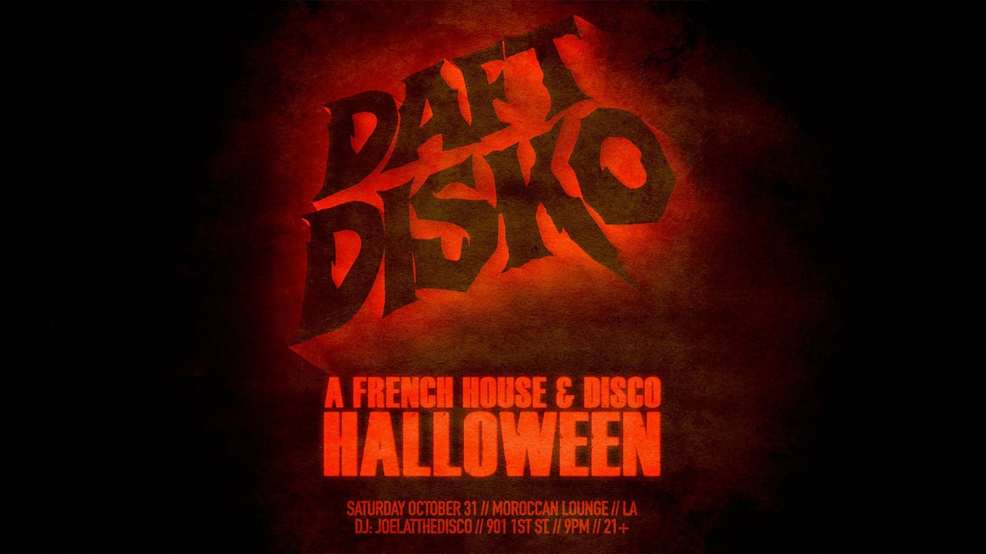 Daft Disko Halloween: A French House & Disco Party Daft Disko Halloween: A French House & Disco Party