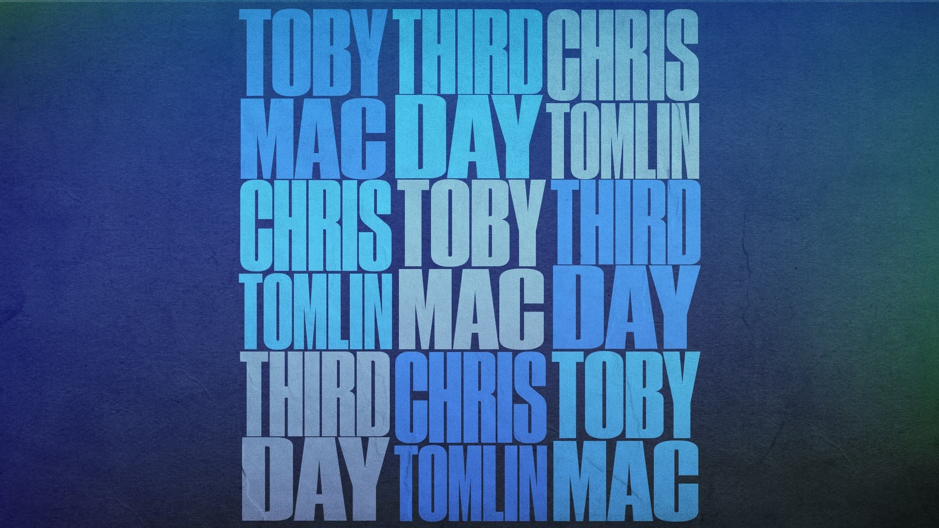 TOBYMAC, THIRD DAY, CHRIS TOMLIN TOBYMAC, THIRD DAY, CHRIS TOMLIN